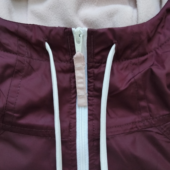 NWT XS Columbia Center Ridge Lined Windbreaker Hooded Rain Jacket Colorblock NEW - Picture 5 of 12